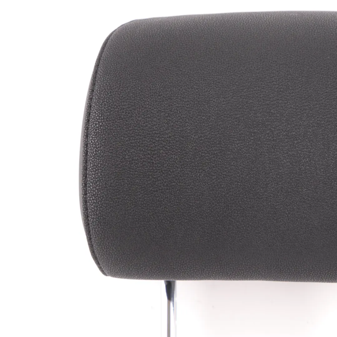 BMW X3 E83 Sitz Kopfstütze vorne links rechts Abdeckung Kunstleder Schwarz - SKU 3410154 - Teilenummer 3410154