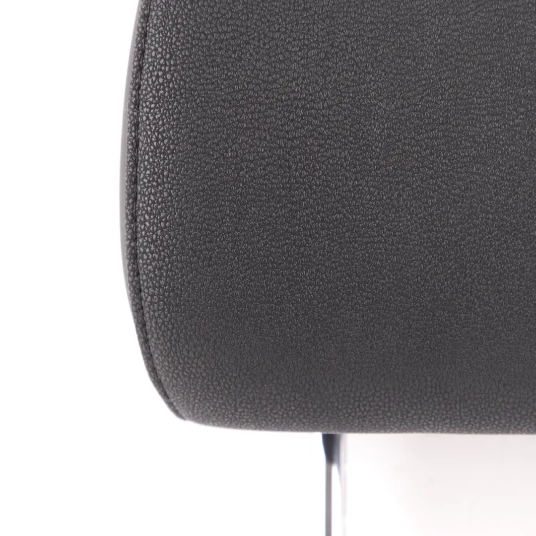 BMW X3 E83 Sitz Kopfstütze vorne links rechts Abdeckung Kunstleder Schwarz - SKU 3410154 - Teilenummer 3410154
