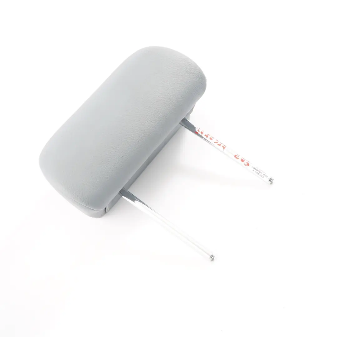 Headrest Rear Seat Left Right N/O/S Grey Blue Leather Ambiente to BMW X3 E83 with Part number 3410354 BMW X3 E83 Headrest Rear Seat Left Right N/O/S Grey Blue Leather Ambiente - SKU 3410354 - Part number 3410354