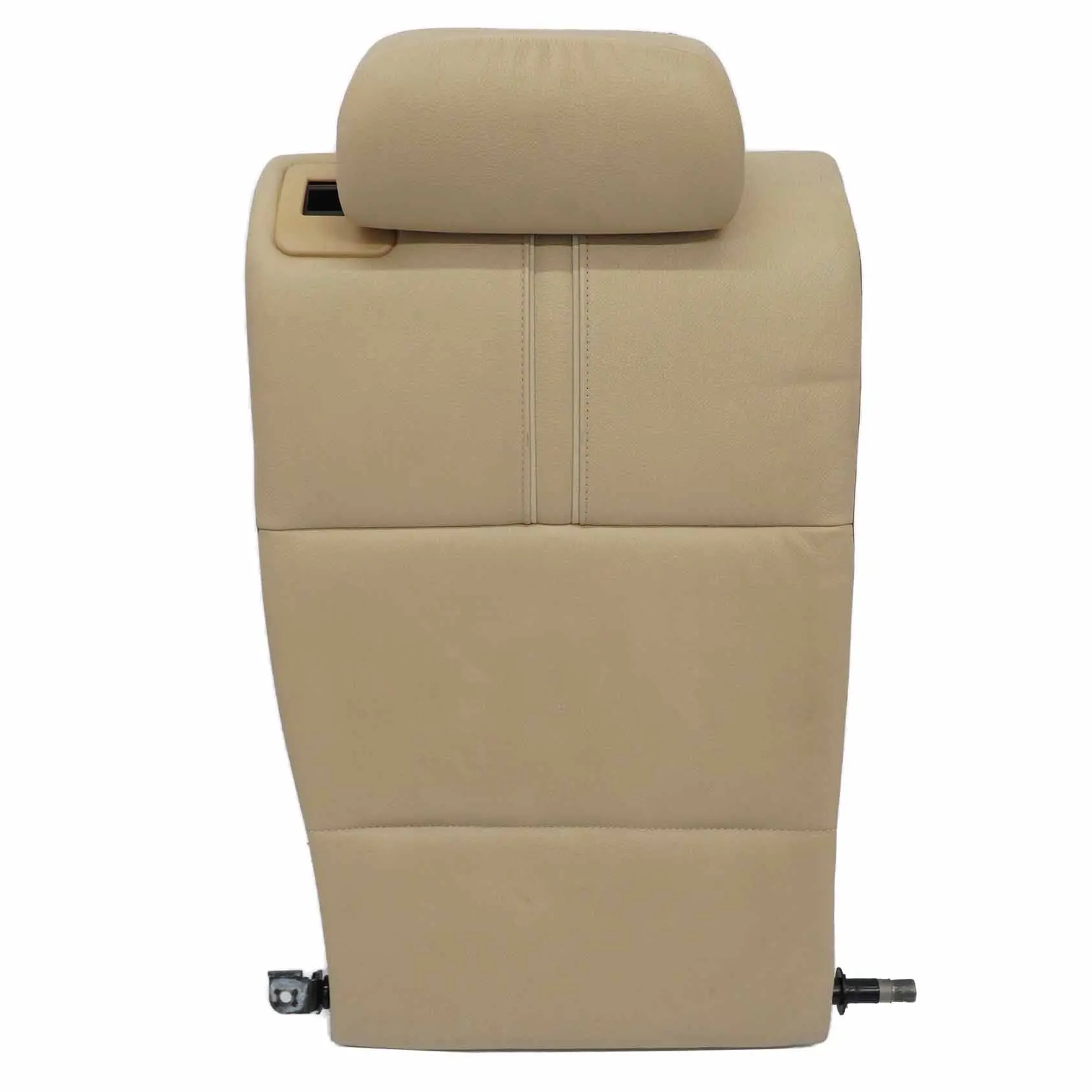 BMW X3 Series E83 Beige Interior Seat Cover Backrest Leather Rear Right O/S