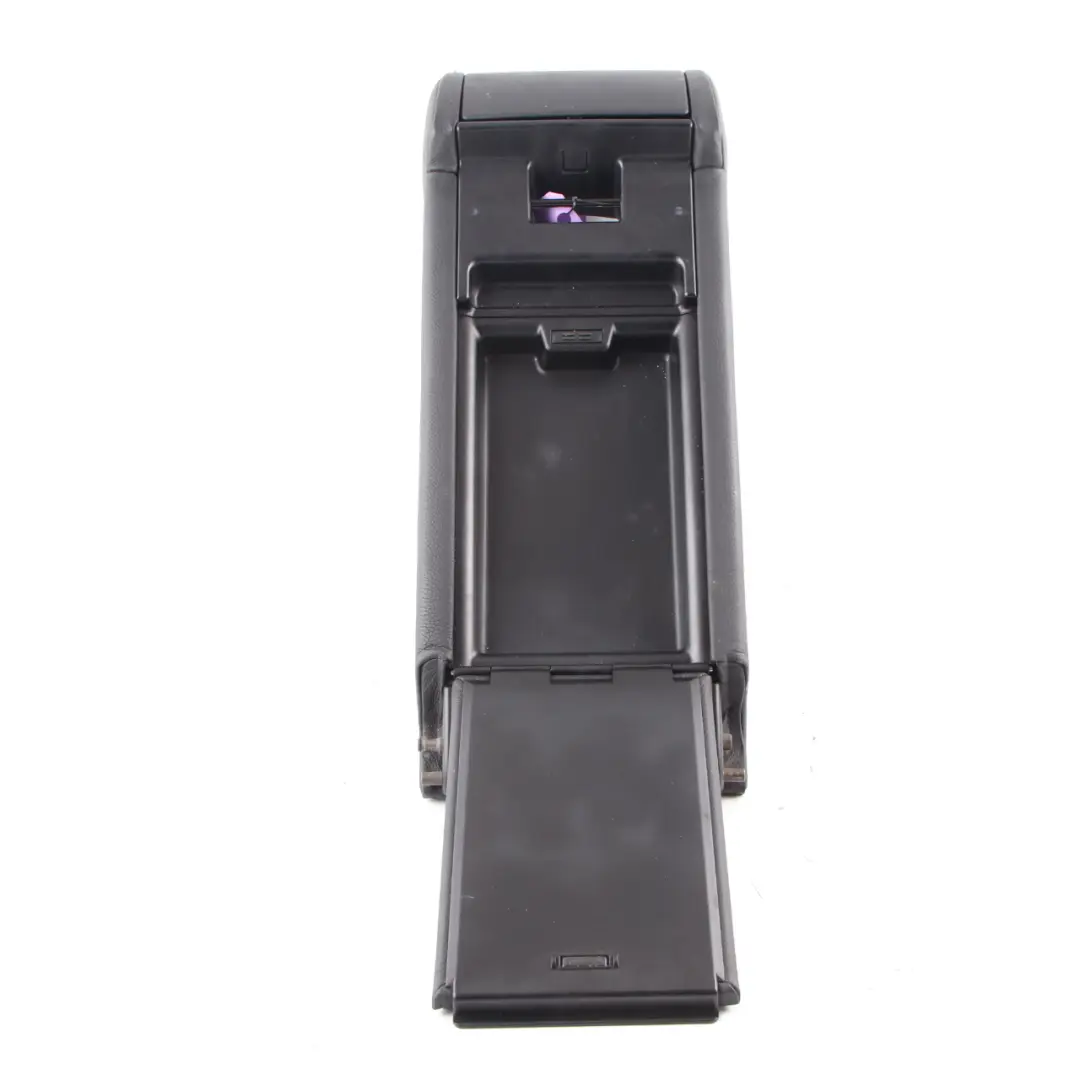 BMW X3 E83 Asiento Central Trasero Bandeja Portavasos Apoyabrazos Cuero Negro - SKU 3410446-1 - Número de pieza 3410446