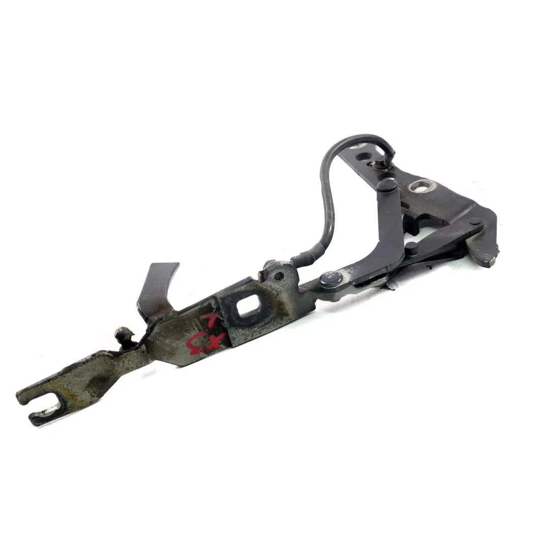 BMW X3 E83 Front Bonnet Hood Left Hinge N/S Monacoblau Blue Metallic - A35 - SKU 3411447-MB - Part number 3411447