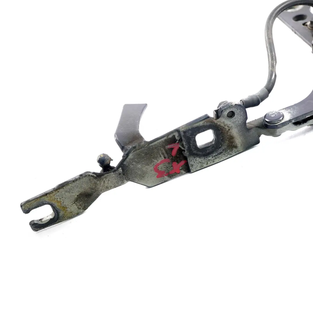 BMW X3 E83 Front Bonnet Hood Left Hinge N/S Monacoblau Blue Metallic - A35 - SKU 3411447-MB - Part number 3411447