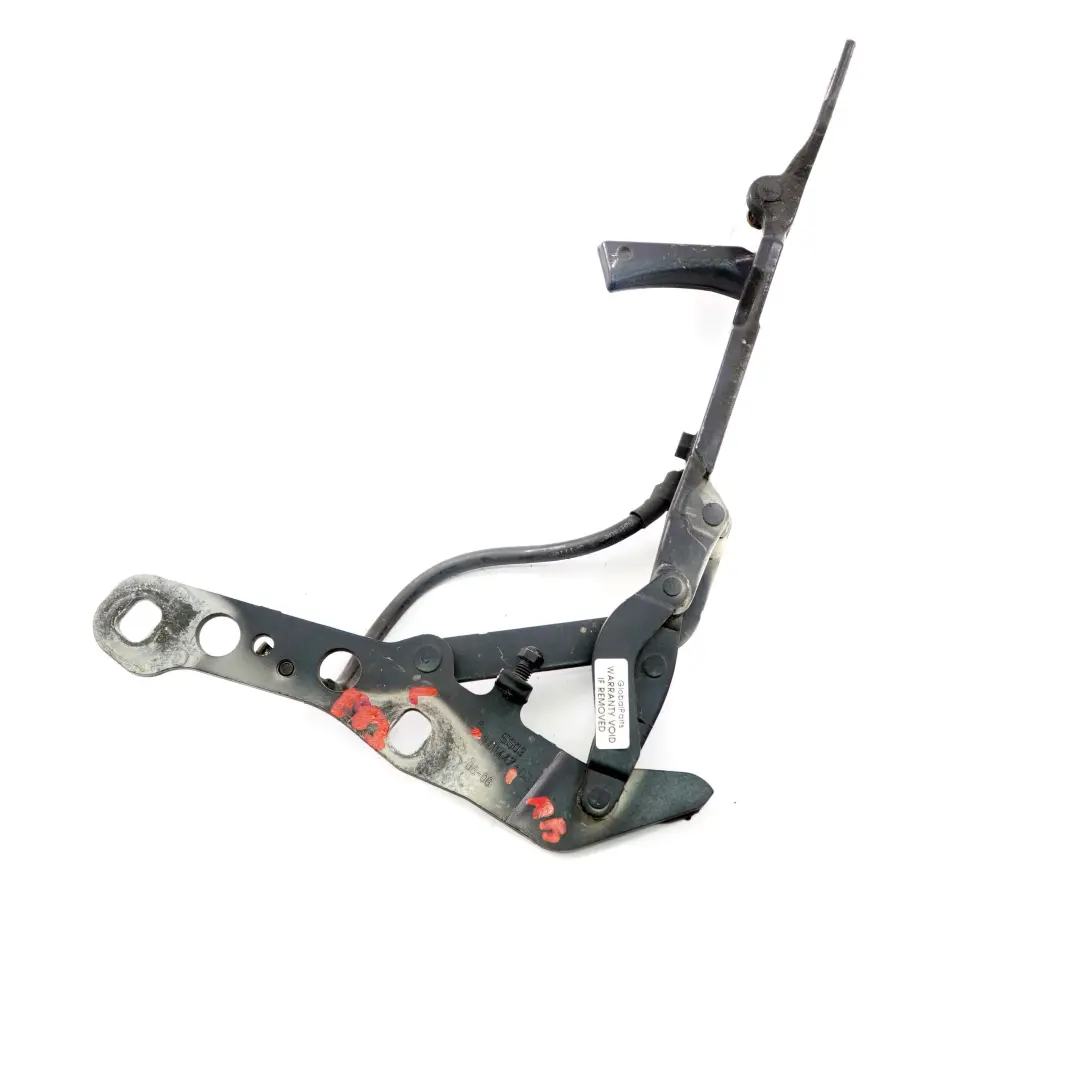 Zawias maski lewy Montegoblau do BMW X3 E83 o numerze 3411447 BMW X3 E83 Zawias maski lewy Montegoblau - SKU 3411447-MB - Numer Części 3411447