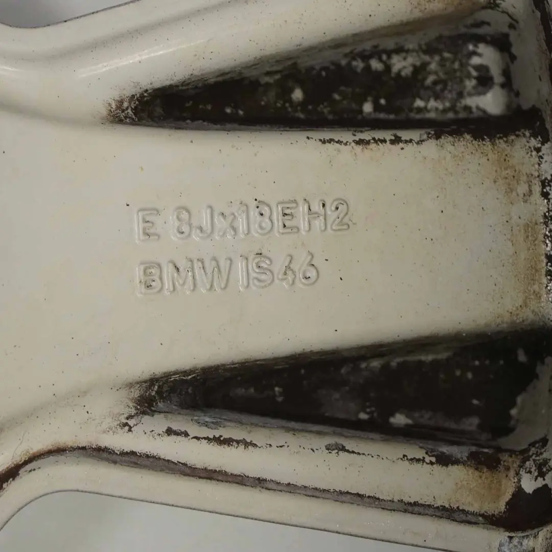 Alloy Rim Spider Spoke 143 18" 8J ET:46 to BMW X3 E83 Wheel with Part number 3411524 BMW X3 E83 Wheel Alloy Rim Spider Spoke 143 18" 8J ET:46 - SKU 3411524-8 - Part number 3411524