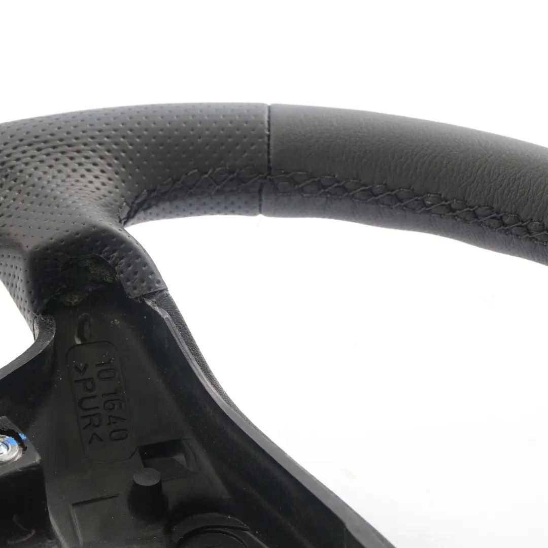 Leather Steering Wheel 4 Spoke Black Threads BMW X3 Series E83 NEW Black - SKU 3411790-3 - Part number 3411790