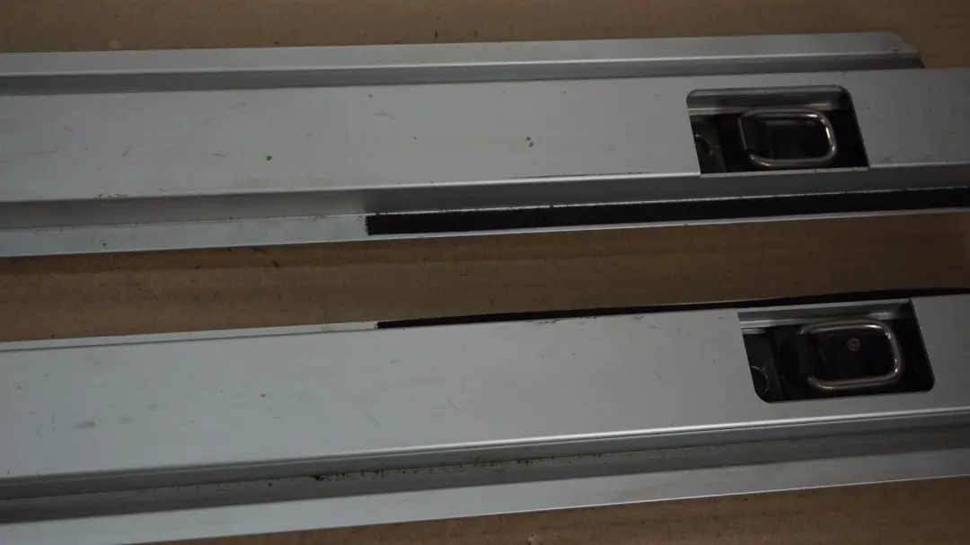 BMW X3 Series E83 Boot Trunk Lid Tailgate Left Right Lashing Rail Set N/O/S - SKU 3411941 - Part number 3411941