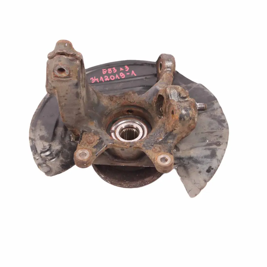 BMW X3 E83 Wheel Carrier Front Left Suspension N/S Wheel Knuckle Hub 3412019 - SKU 3412019-1 - Part number 3412020