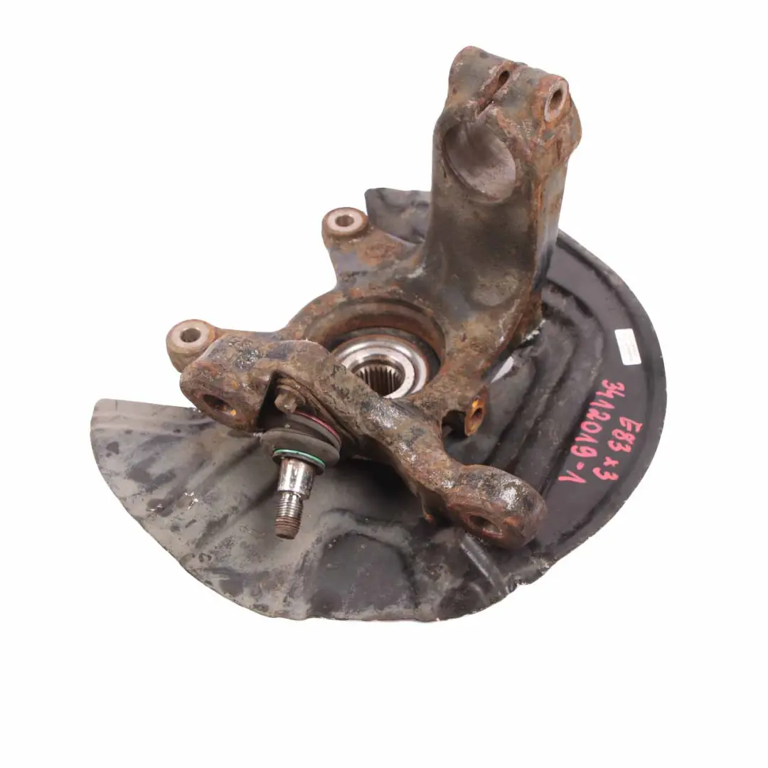 BMW X3 E83 Zwrotnica Lewa Lewy Przód 3412019 - SKU 3412019-1 - Numer Części 3412020