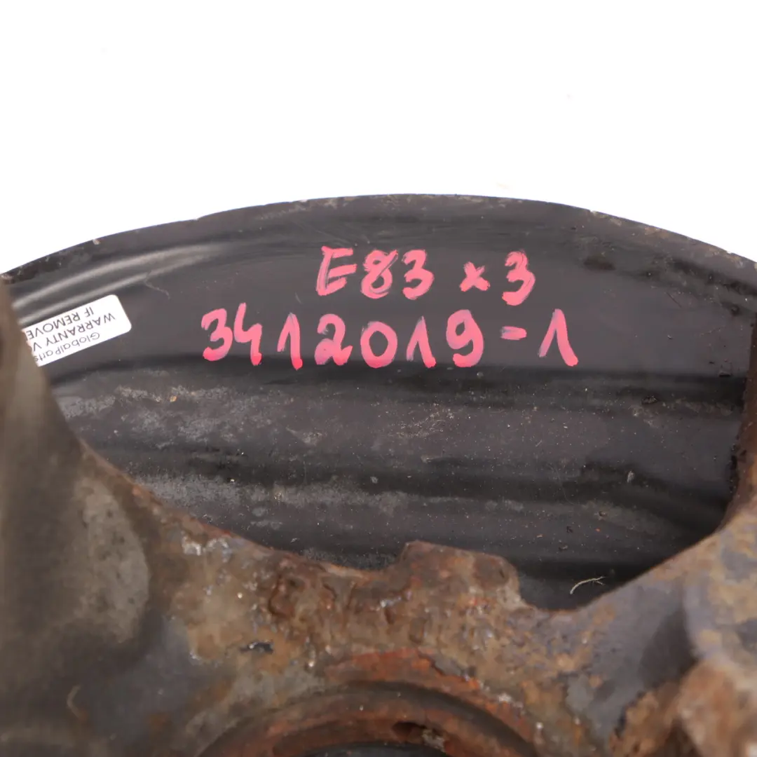 BMW X3 E83 Rueda Delantera Izquierda Suspensión Rueda Buje 3412019 - SKU 3412019-1 - Número de pieza 3412020