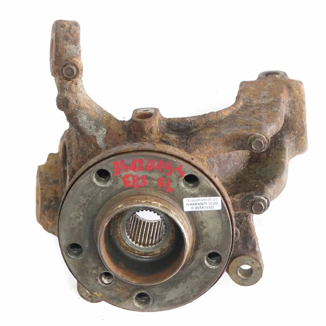 Suspension Avant Gauche Porte Roue Moyeu pour BMW X3 Series E83 à propos du numéro de pièce 3412019 BMW X3 Series E83 Suspension Avant Gauche Porte Roue Moyeu - SKU 3412019-4 - Numéro de pièce 3412019