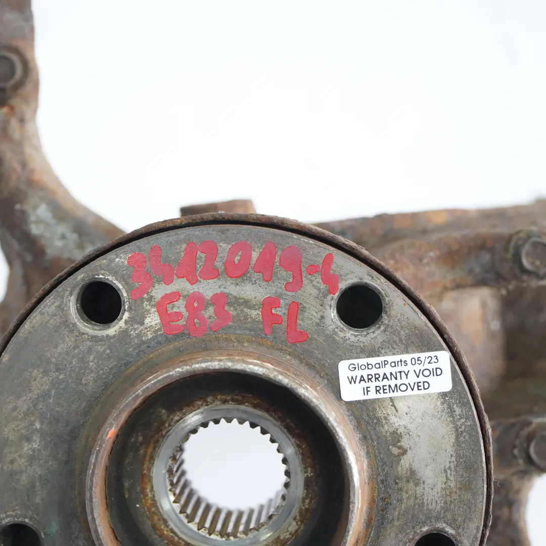 BMW X3 E83 Wheel Carrier Front Left Suspension N/S Knuckle Hub - SKU 3412019-4 - Part number 3412019