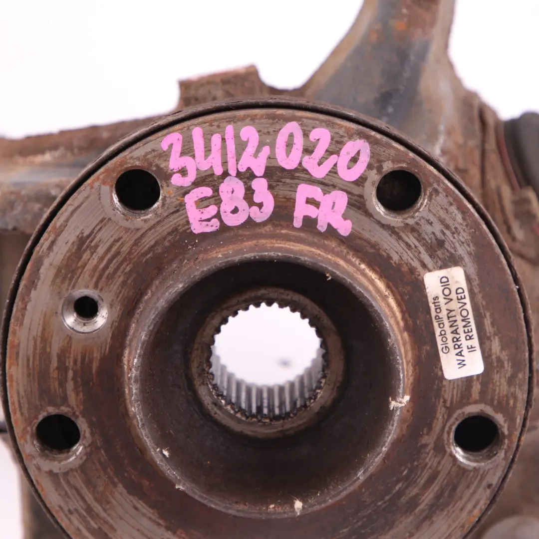 BMW X3 E83 Sospensione anteriore destra Supporto ruota Mozzo - SKU 3412020 - Numero di parte 3412020