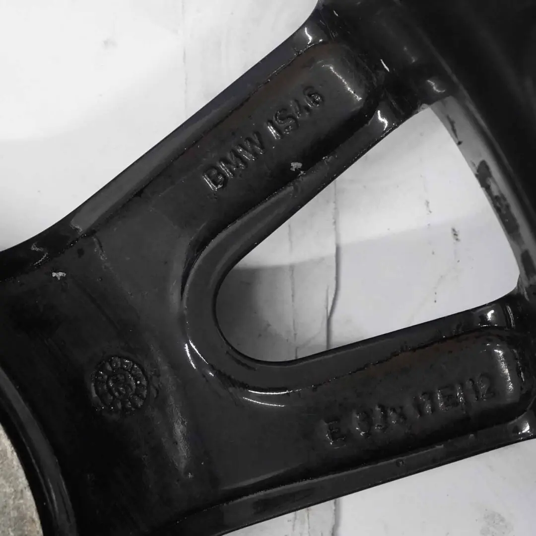 Alloy Wheel Rim 17" Double Spoke 148 ET:46 8J to BMW X3 E83 Black with Part number 3412060 BMW X3 E83 Black Alloy Wheel Rim 17" Double Spoke 148 ET:46 8J - SKU 3412060-6 - Part number 3412060