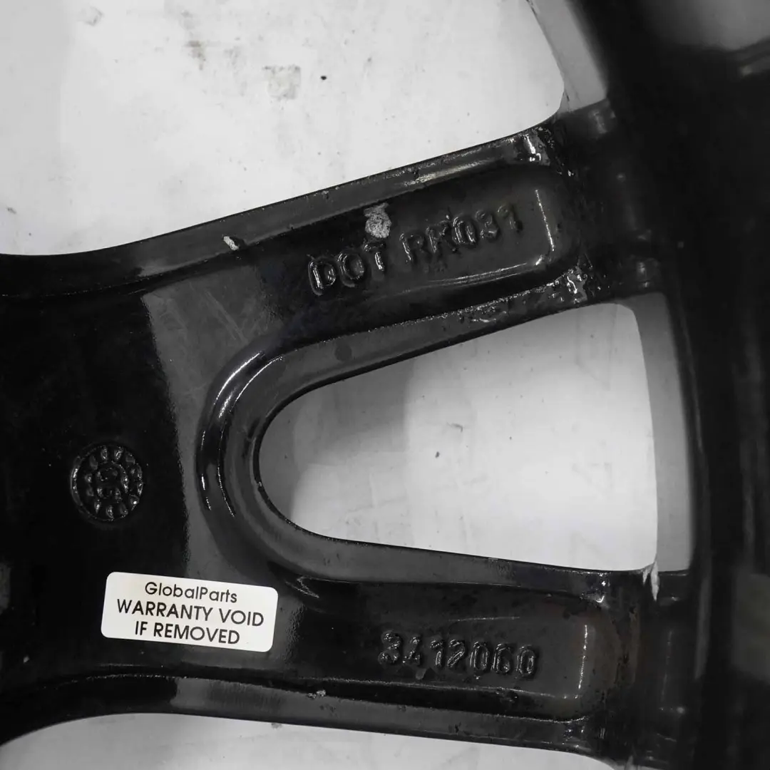 Alloy Wheel Rim 17" Double Spoke 148 ET:46 8J to BMW X3 E83 Black with Part number 3412060 BMW X3 E83 Black Alloy Wheel Rim 17" Double Spoke 148 ET:46 8J - SKU 3412060-6 - Part number 3412060