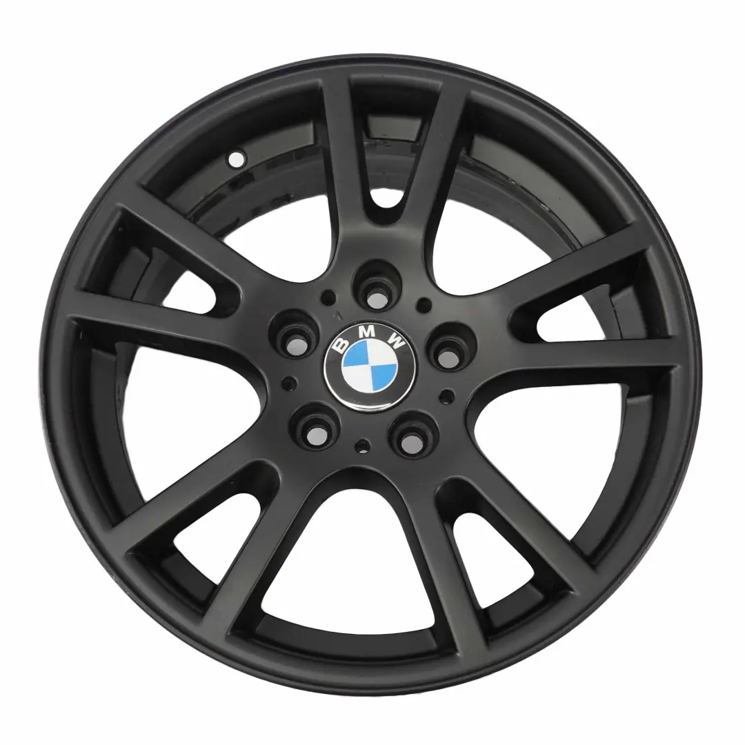 Alloy Wheel Rim 17" Double Spoke 148 ET:46 8J to BMW X3 E83 Black with Part number 3412060 BMW X3 E83 Black Alloy Wheel Rim 17" Double Spoke 148 ET:46 8J - SKU 3412060-7 - Part number 3412060