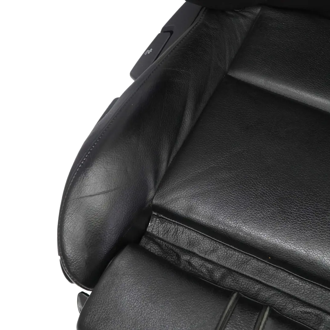 BMW X3 Series E83 Front Right O/S Sport Seat Interior Leather Ambiente Black - SKU 3412152-1 - Part number 3412152