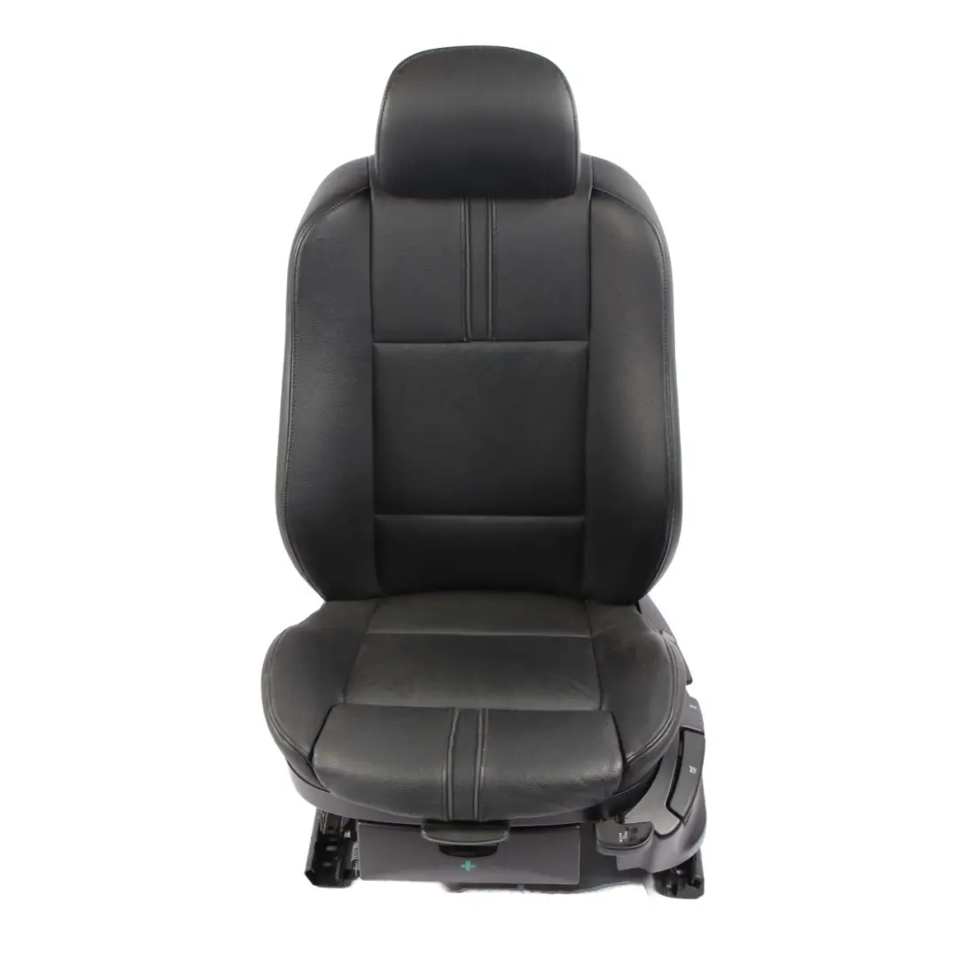 BMW X3 E83 Vorne Links Sport Sitz Interieur Leder Ambiente Schwarz Black - SKU 3412152 - Teilenummer 3412152
