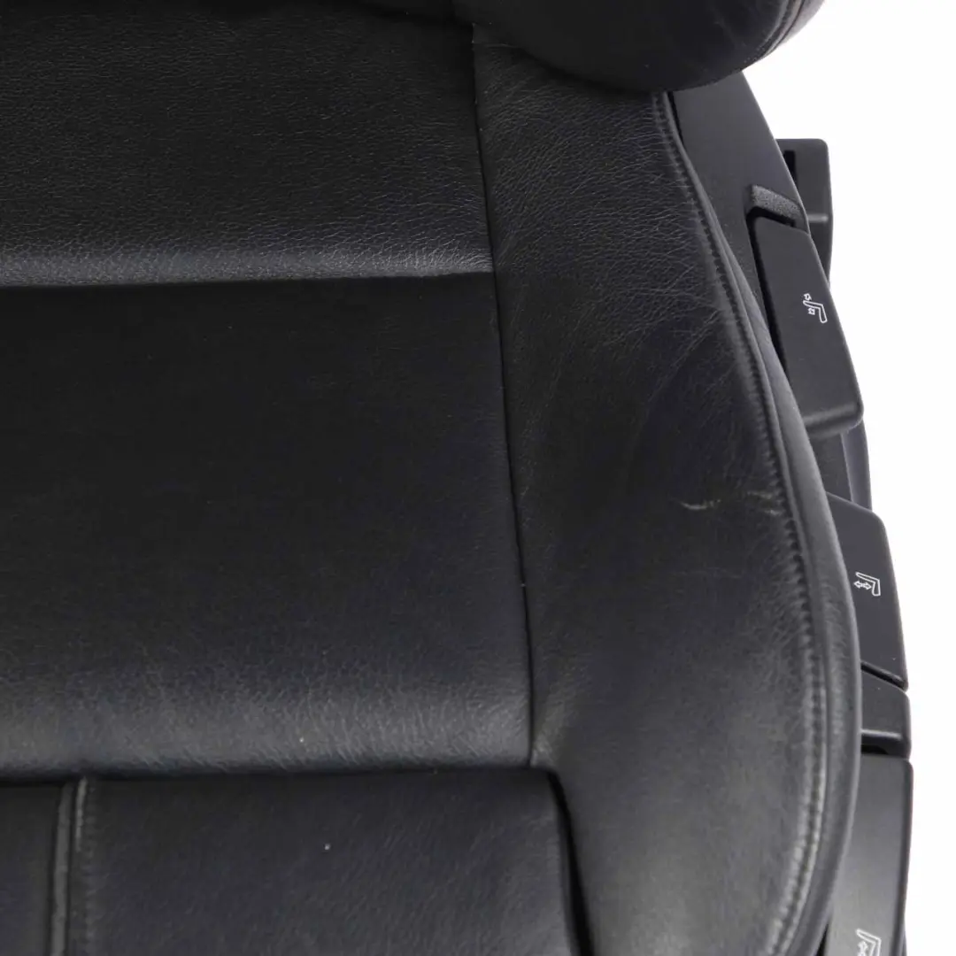  Front Seat BMW X3 E83 M Sport Heated Left N/S Interior Leather Ambiente Black - SKU 3412172-4 - Part number 3412172
