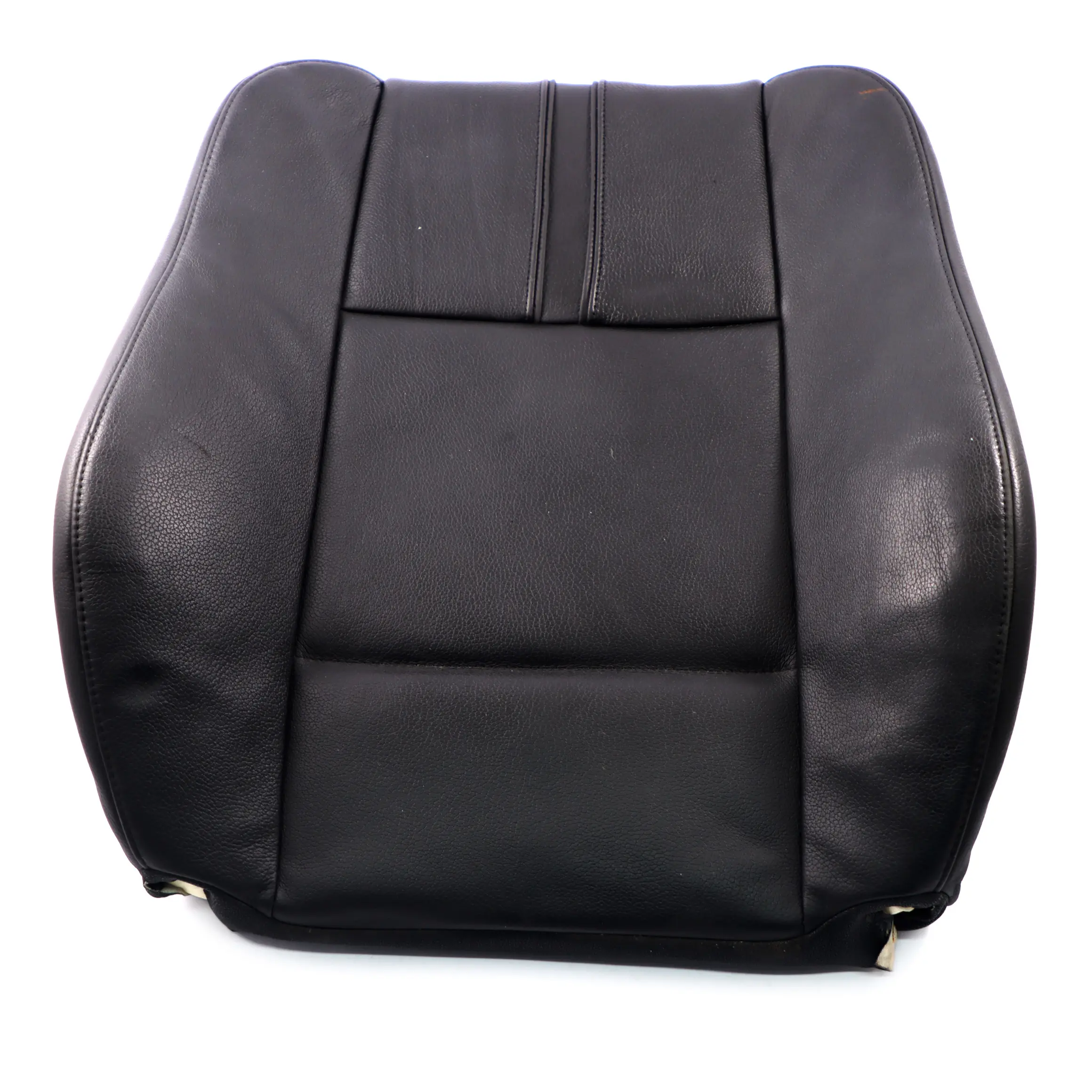 BMW X3 E83 Sinistra Destra Schienale Sedile Anteriore Pelle Nera