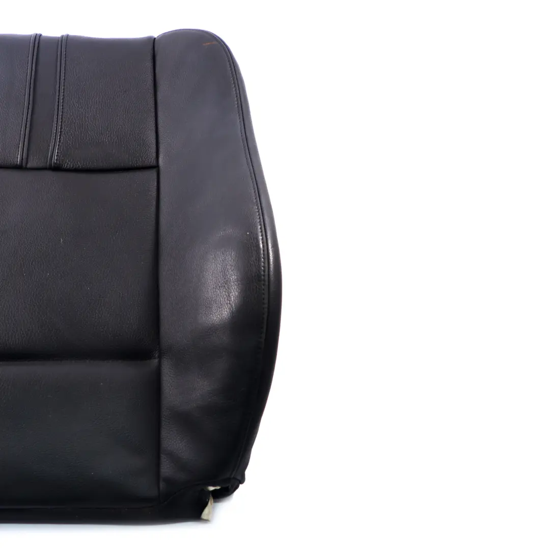BMW X3 E83 Front Seat Backrest Left Right N/O/S Cover Black Leather - SKU 3412172 - Part number 3412172