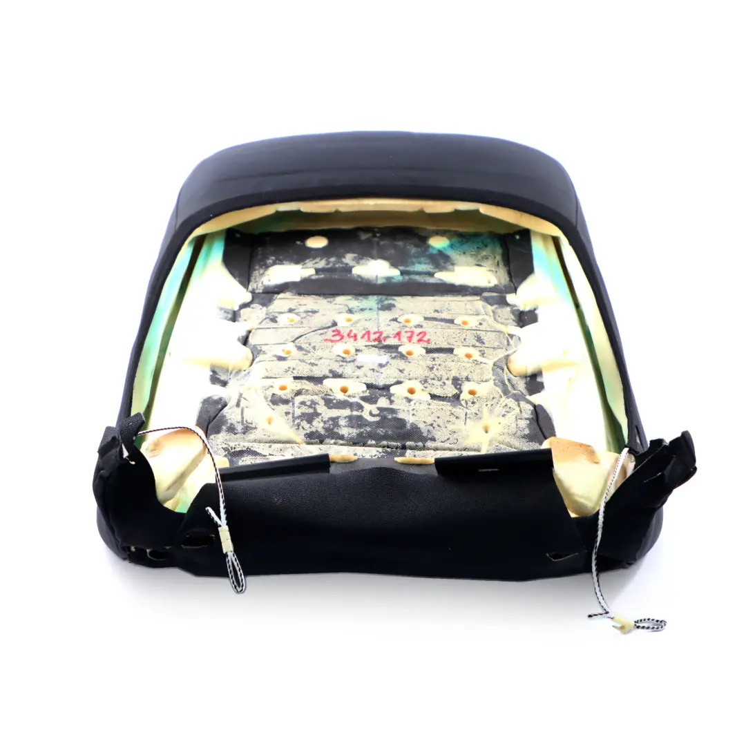 BMW X3 E83 Vordersitz Links Rechts Leder Lehne Bezug Heizung Ambiente Schwarz - SKU 3412172 - Teilenummer 3412172