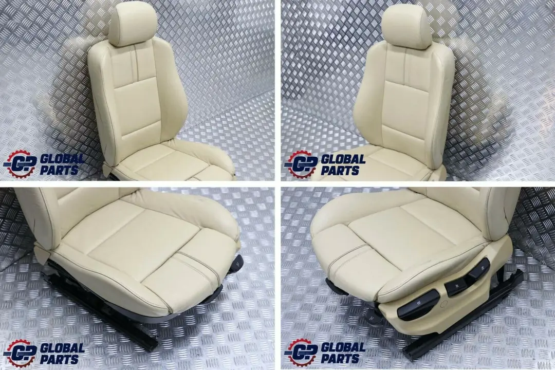 BMW X3 Series E83 Sport Beige Leather Interior Front Left N/S Seat Side - SKU 3412176-1 - Part number 3412176