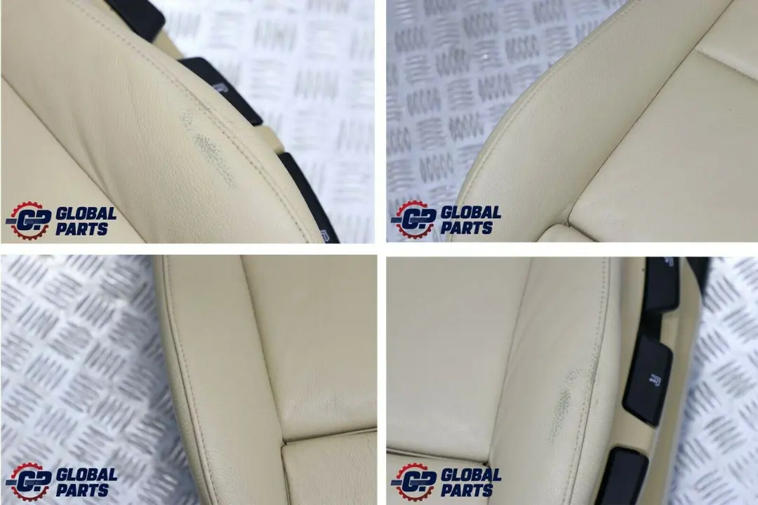 BMW X3 Series E83 Sport Beige Leather Interior Front Left N/S Seat Side - SKU 3412176-1 - Part number 3412176