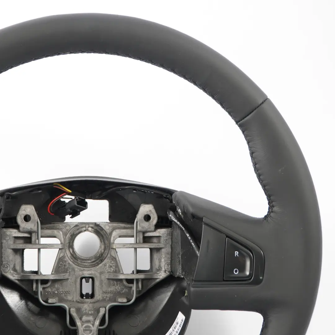 NEU Schwarzes Lederlenkrad Multifunktion für Renault Master 3 mit Teilenummer 34121932A Renault Master 3 NEU Schwarzes Lederlenkrad Multifunktion - SKU 34121932A-1 - Teilenummer 34121932A