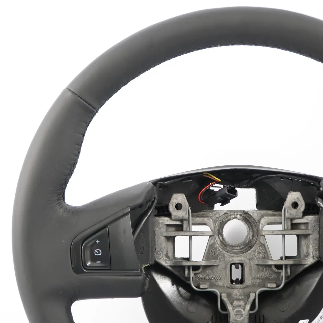 NEU Schwarzes Lederlenkrad Multifunktion für Renault Master 3 mit Teilenummer 34121932A Renault Master 3 NEU Schwarzes Lederlenkrad Multifunktion - SKU 34121932A-1 - Teilenummer 34121932A