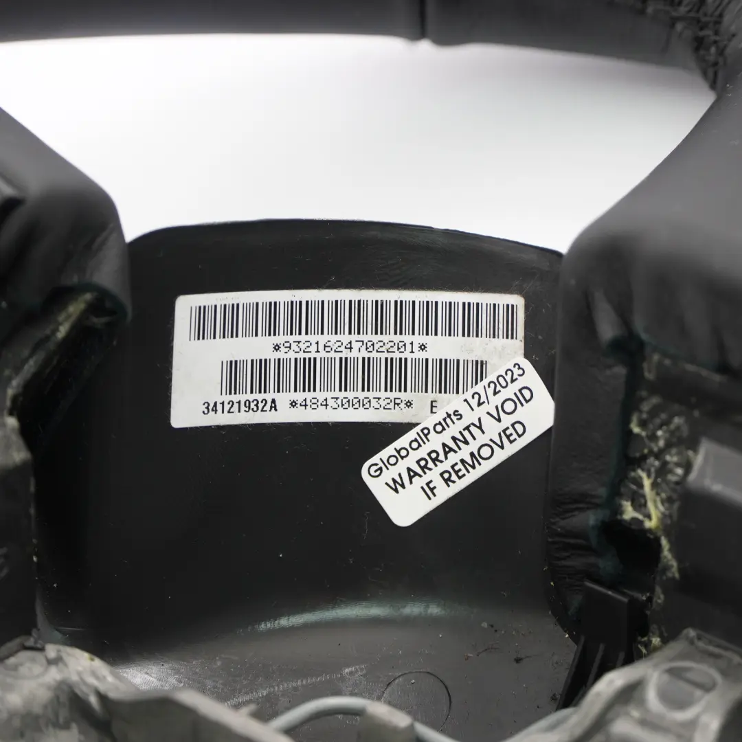 Renault Master 3 NEW Black Leather Steering Wheel Multifunction - SKU 34121932A-1 - Part number 34121932A