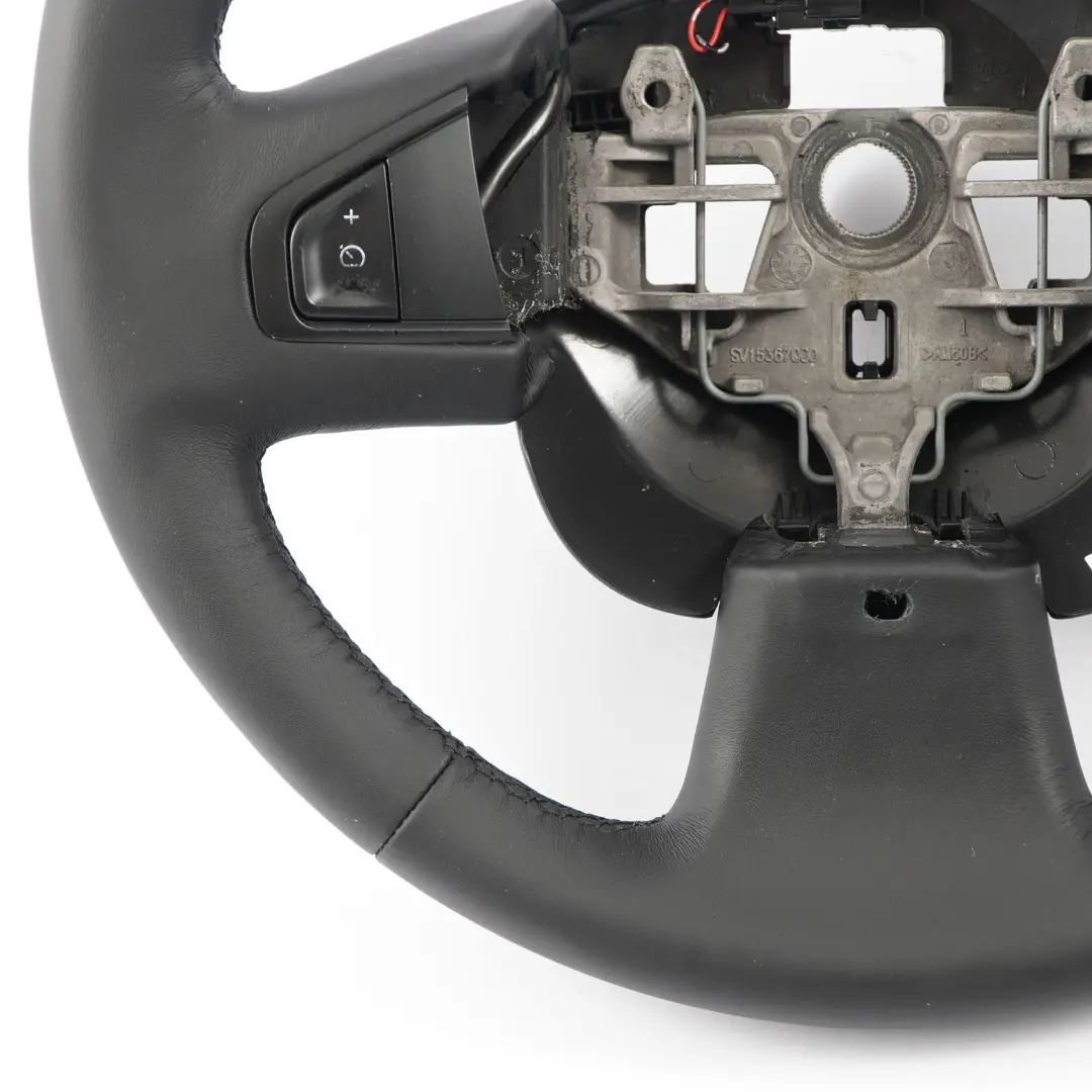 NUEVO Volante de cuero negro multifunción para Renault Master 3 con número de pieza 34121932A Renault Master 3 NUEVO Volante de cuero negro multifunción - SKU 34121932A-2 - Número de pieza 34121932A