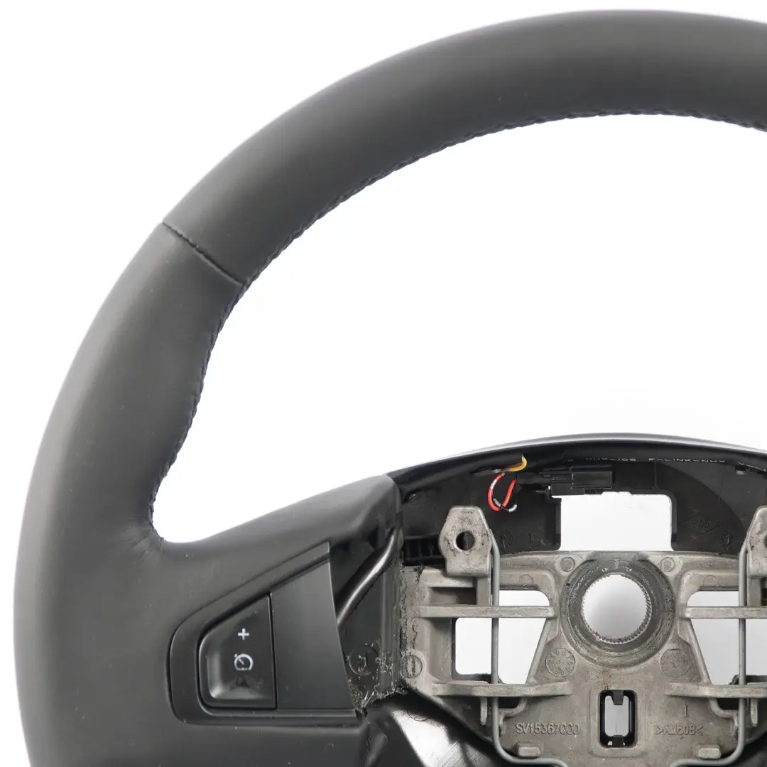 NUEVO Volante de cuero negro multifunción para Renault Master 3 con número de pieza 34121932A Renault Master 3 NUEVO Volante de cuero negro multifunción - SKU 34121932A-2 - Número de pieza 34121932A