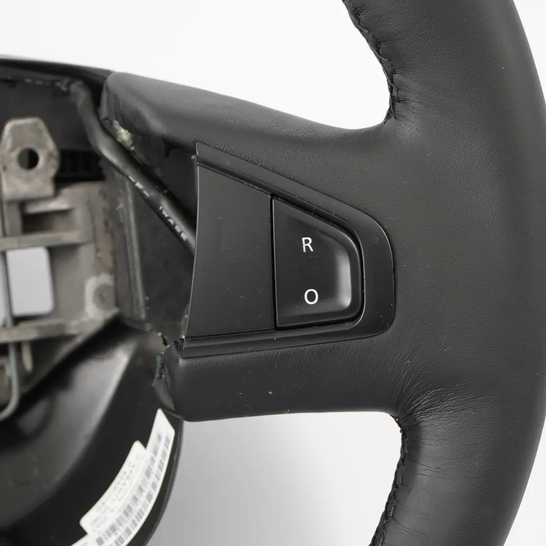 Renault Master 3 NEW Black Leather Steering Wheel Multifunction - SKU 34121932A-2 - Part number 34121932A