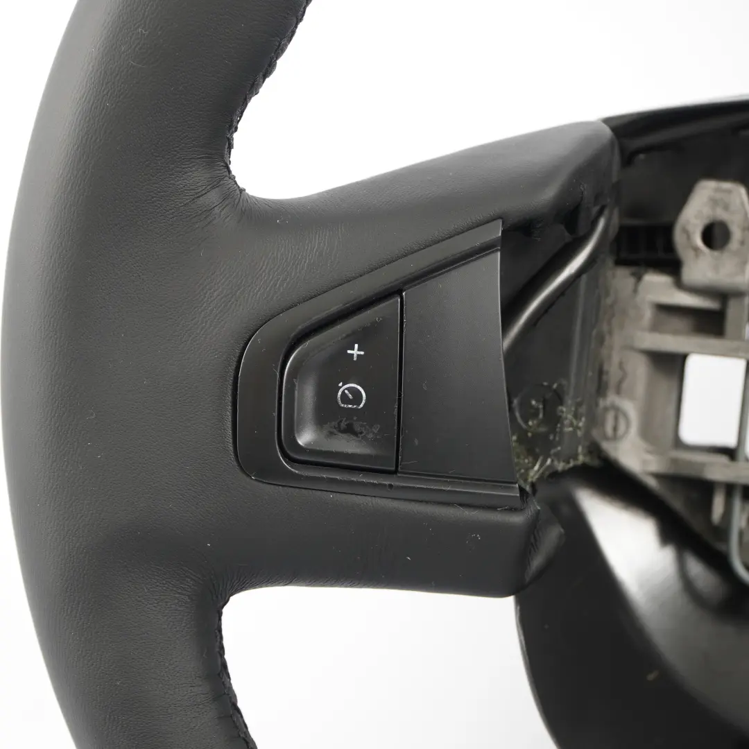 Renault Master 3 NEW Black Leather Steering Wheel Multifunction - SKU 34121932A-2 - Part number 34121932A