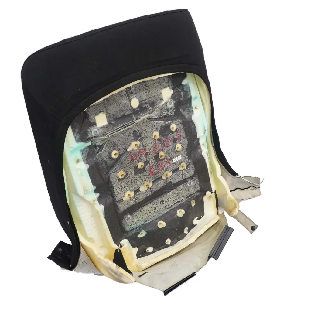  Respaldo Asiento DelanteroBMW X3 E83 Izquierda Derecha N/ Funda Tela Antracita - SKU 3412208-3 - Número de pieza 3412208