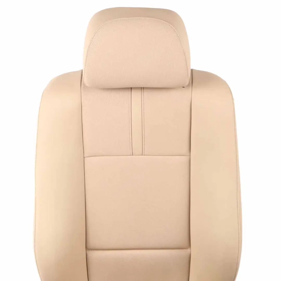  Front Seat BMW X3 E83 Sand-Beige Imitation Leather Left N/S Sensatec - SKU 3412212-1 - Part number 3421954