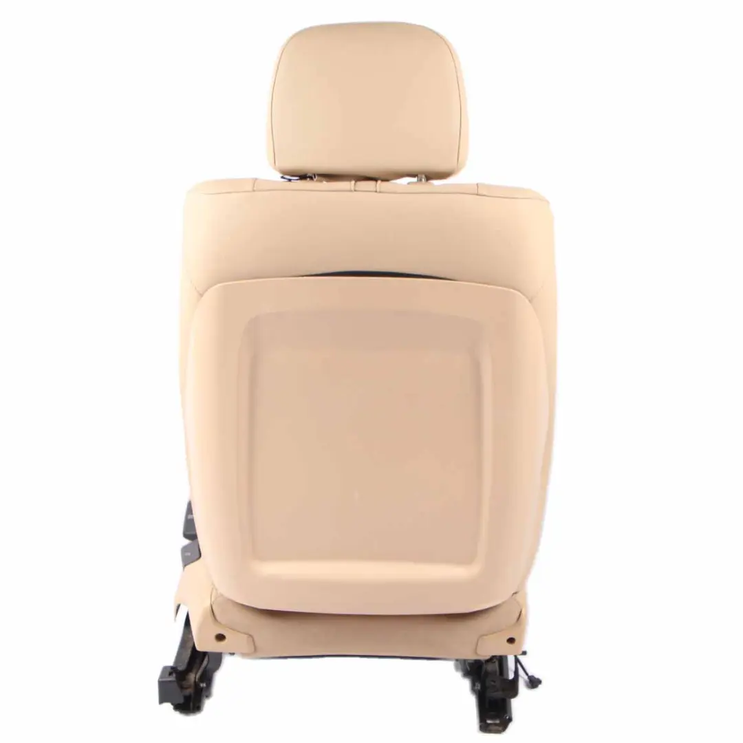  Front Seat BMW X3 E83 Sand-Beige Imitation Leather Left N/S Sensatec - SKU 3412212-1 - Part number 3421954