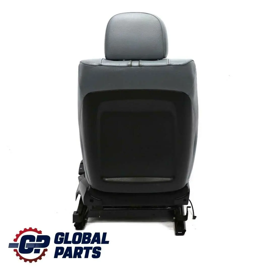 Heated Leather Ambiente Grey Blue Grau Leather Front Left N/S Seat to BMW X3 E83 with Part number 3412215 BMW X3 E83 Heated Leather Ambiente Grey Blue Grau Leather Front Left N/S Seat - SKU 3412215-1 - Part number 3412215