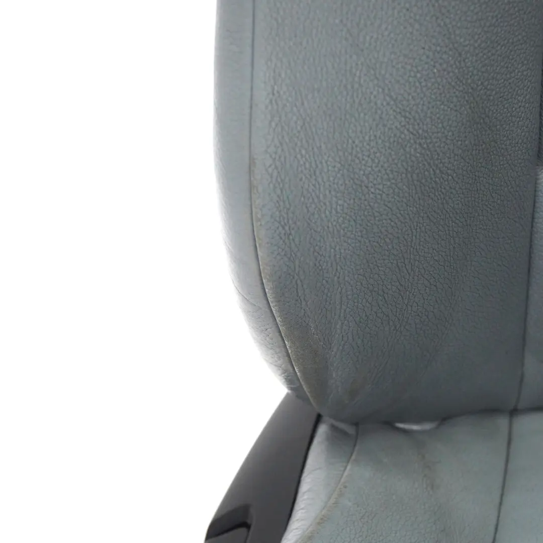 BMW X3 E83 Sedile anteriore destro riscaldato in pelle Ambiente Grigio Blu Grau - SKU 3412215-5 - Numero di parte 3412215