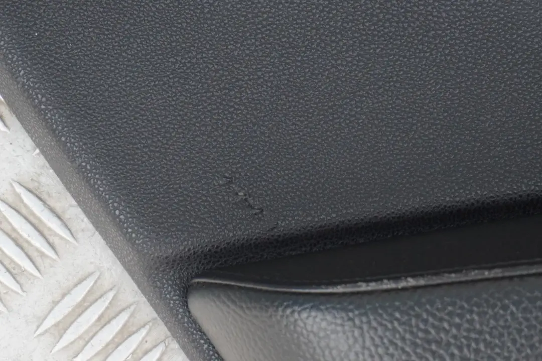 BMW X3 Series E83 Rear Left N/S Door Card Lining Black Leather - SKU 3412963 - Part number 3412963