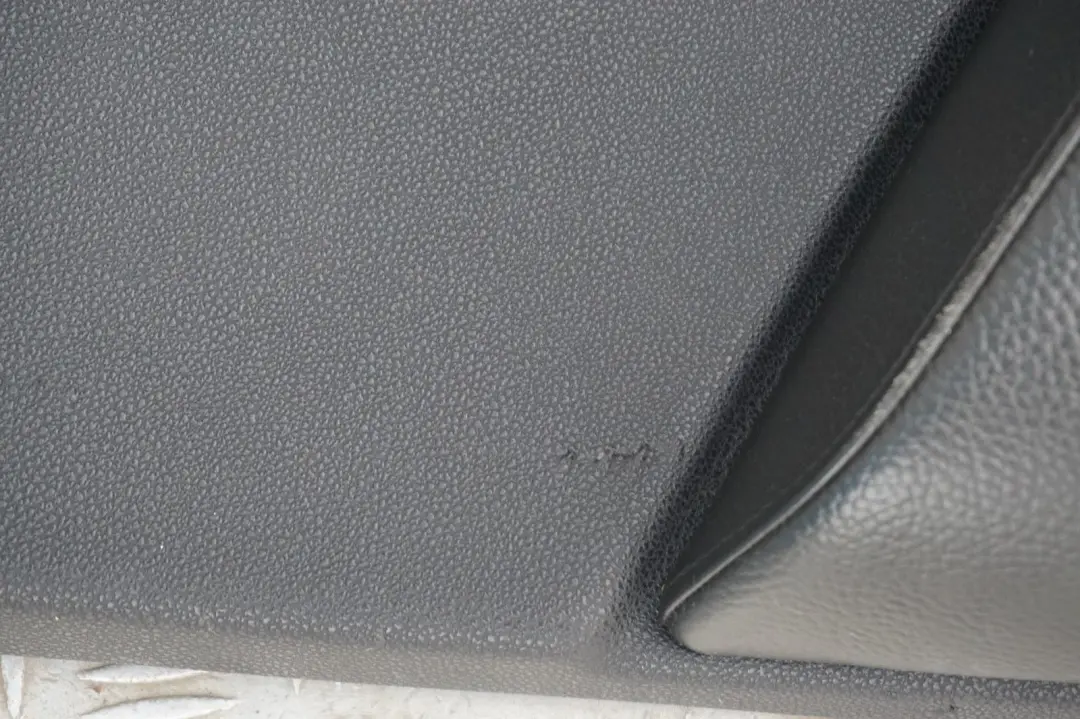 BMW X3 Series E83 Rear Left N/S Door Card Lining Black Leather - SKU 3412963 - Part number 3412963