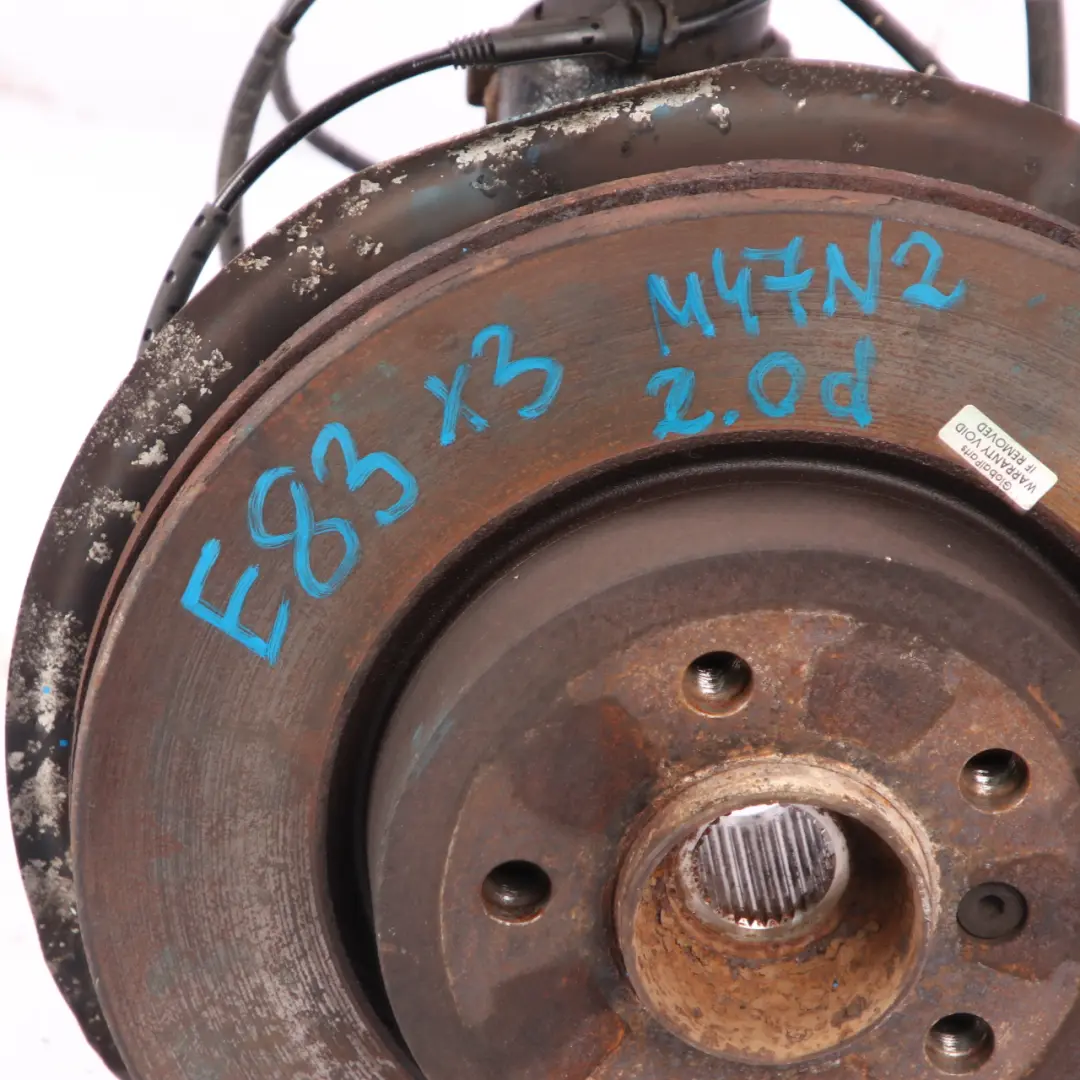 BMW X3 E83 2.0d M47N2 Front Left N/S Sports Suspension Leg Spring Strut Brake - SKU 3413145 - Part number 3413145