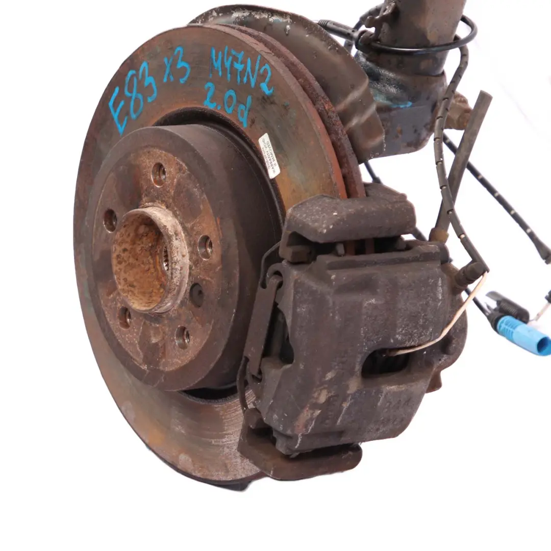 BMW X3 E83 2.0d M47N2 Front Left N/S Sports Suspension Leg Spring Strut Brake - SKU 3413145 - Part number 3413145