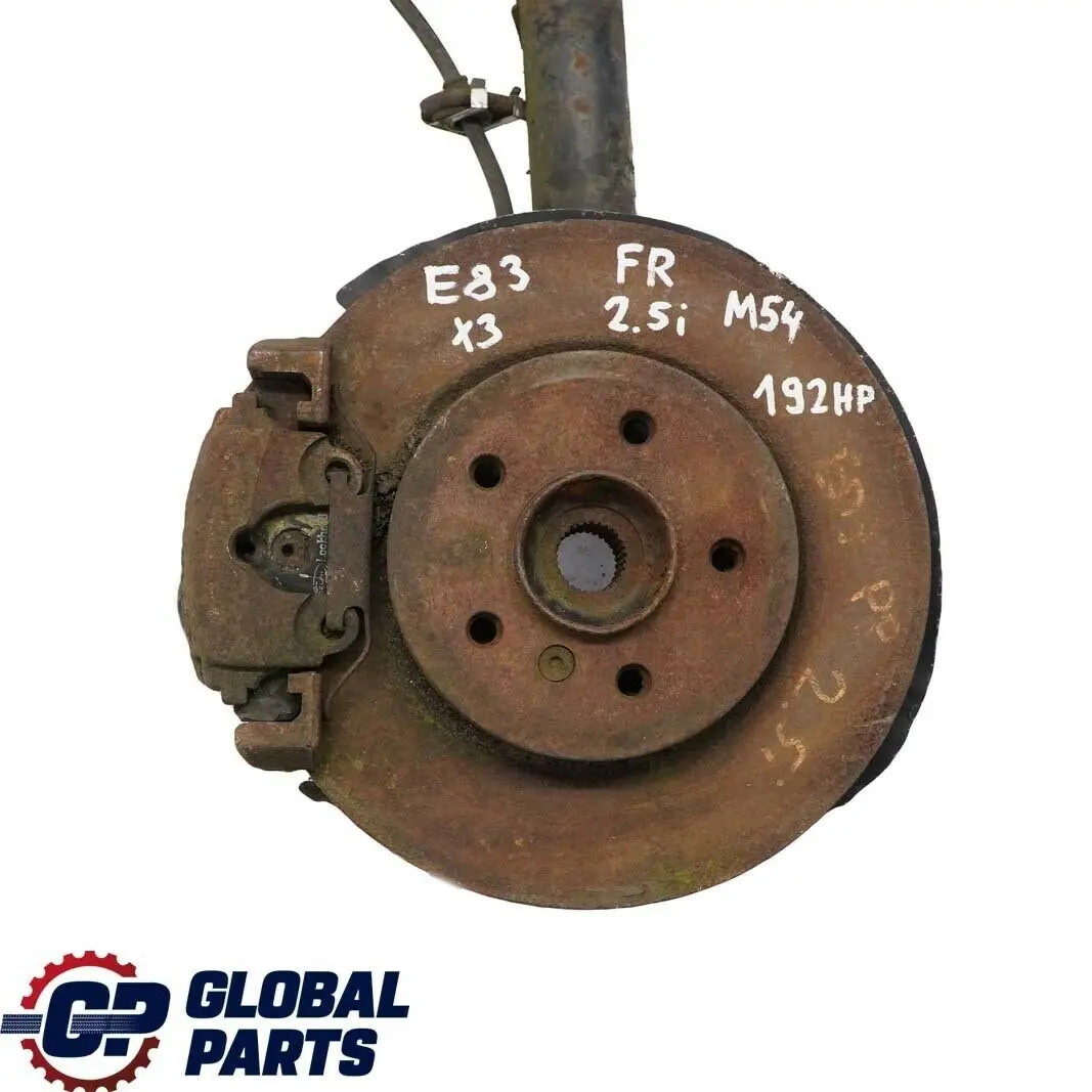 M54 Front Right O/S Leg Sport Suspension Axle Brake Disc Hub Set to BMW X3 E83 2.5i with Part number 3453524 BMW X3 E83 2.5i M54 Front Right O/S Leg Sport Suspension Axle Brake Disc Hub Set - SKU 3413146-1 - Part number 3453524