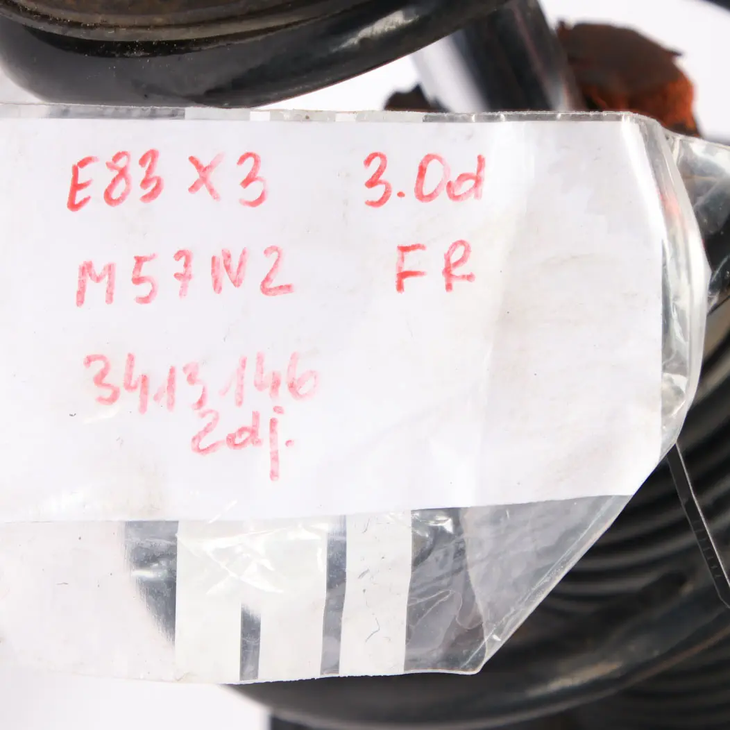 M57N2 Front Right O/S Leg Sport Suspension Axle Brake Disc Set to BMW X3 E83 3.0d with Part number 3453524 BMW X3 E83 3.0d M57N2 Front Right O/S Leg Sport Suspension Axle Brake Disc Set - SKU 3413146-2 - Part number 3453524