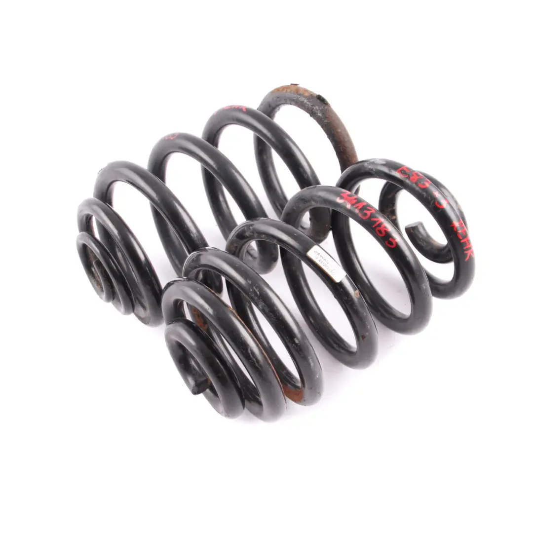 Coil Spring Sport Suspension Eje Trasero Izquierda Derecha N/ Set para BMW X3 E83 con número de pieza 3413183 BMW X3 E83 Coil Spring Sport Suspension Eje Trasero Izquierda Derecha N/ Set - SKU 3413183 - Número de pieza 3413183