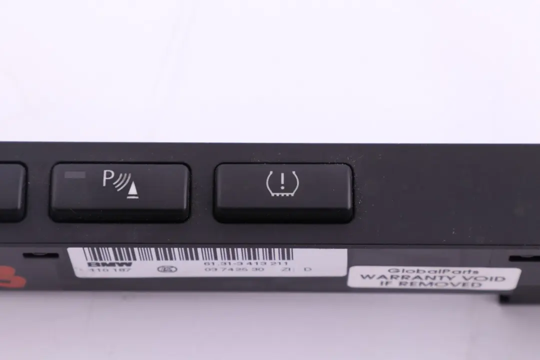 BMW X3 E83 Console Centrale DSC PDC Switch Unit Panel - SKU 3413211 - Numéro de pièce 3413211
