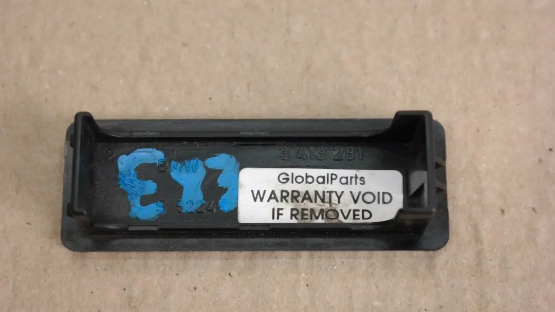 lamp passenger's footwell trim panel to BMW Z4 X3 Series E83 E85 R50 Cover with Part number 51453413281 BMW Z4 X3 Series E83 E85 R50 Cover lamp passenger's footwell trim panel - SKU 3413281 - Part number 51453413281