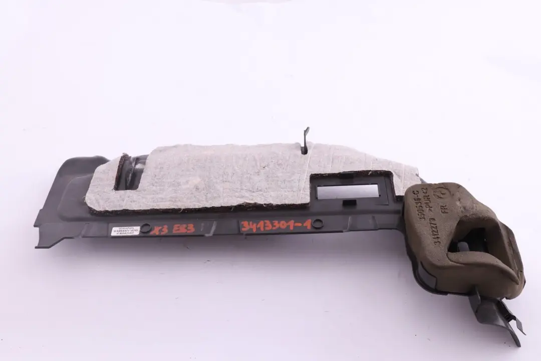 Passenger's Footwell Trim Panel Basaltgrau 3413301 to BMW X3 Series E83 LCI with Part number BMW X3 Series E83 LCI Passenger's Footwell Trim Panel Basaltgrau 3413301 - SKU 3413301-1 - Part number